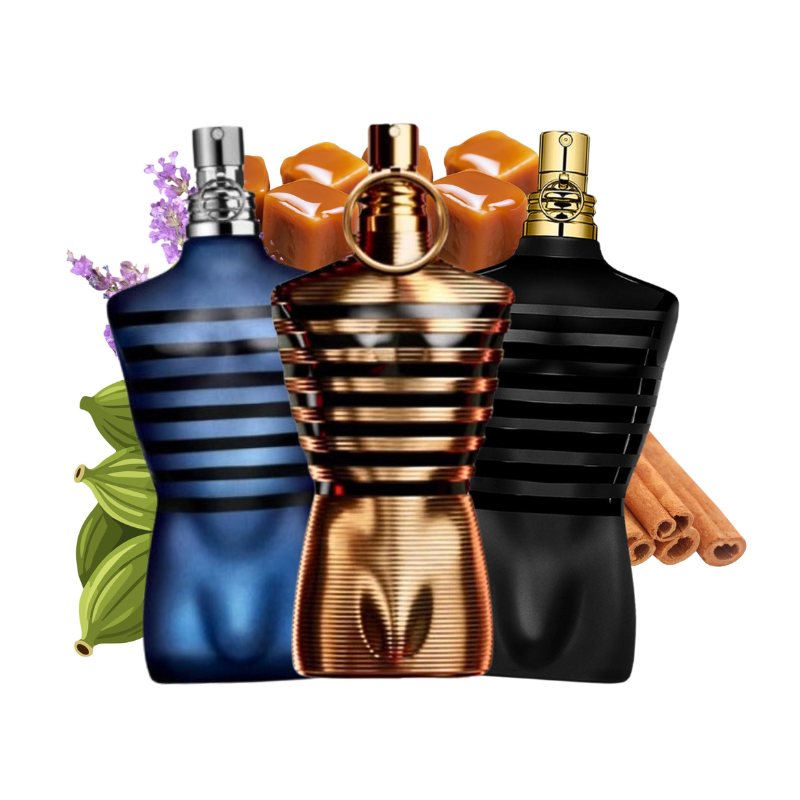 Jean Paul Gaultier "Trio" Winter Fragrance Sample Pack