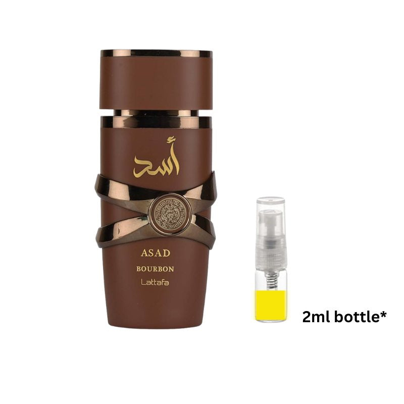 Lattafa Asad Bourbon Sample