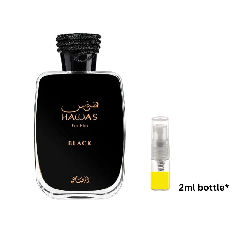 Rasasi Hawas Black Sample