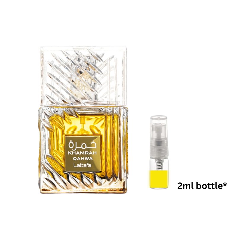 Lattafa Khamrah Qahwa Sample