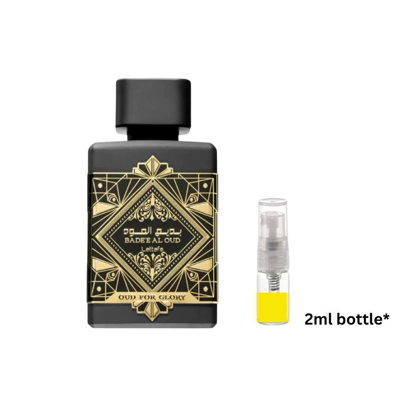 Lattafa Badee Al Oud Oud For Glory Sample