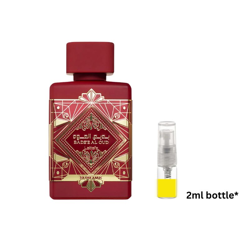 Lattafa Badee Al Oud Sublime Sample