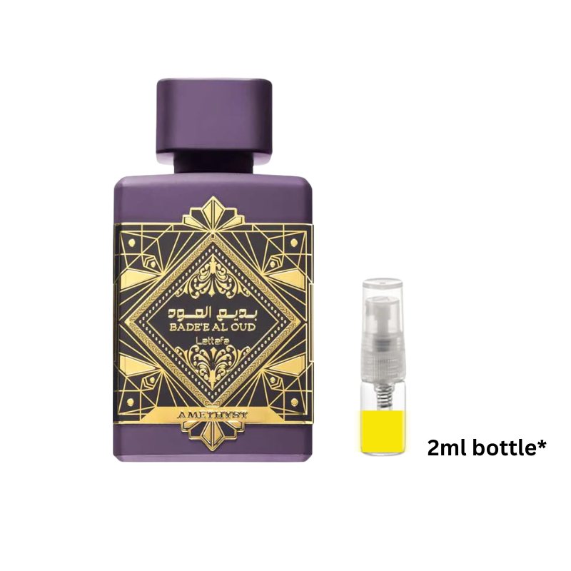 Lattafa Badee Al Oud Amythest Sample