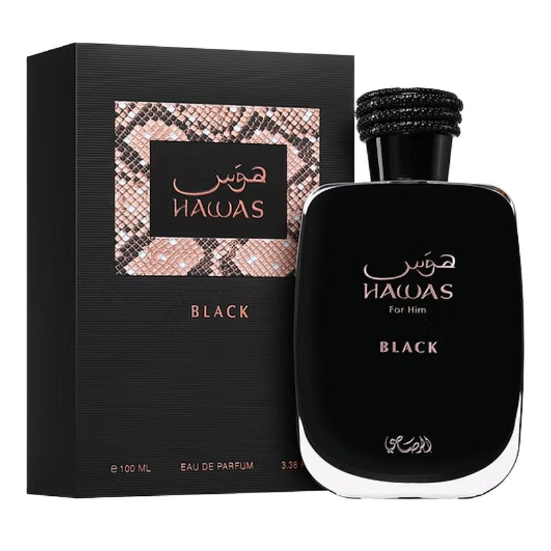 Rasasi Hawas Black Full Bottle - 100ml